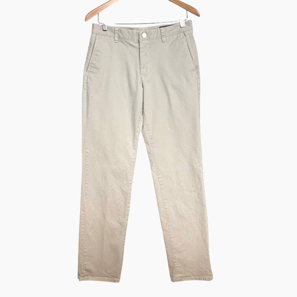 Bonobos Mens Slim Fit Chino Pants Tan Khaki Cotton Twill 30x32 Business Casual